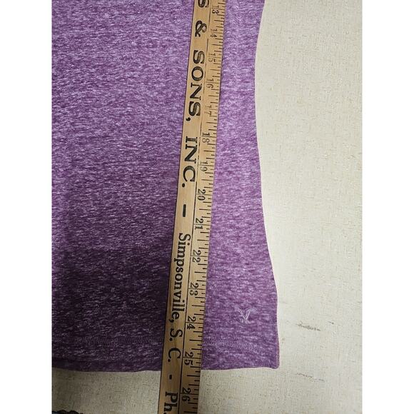 American Eagle T-Shirt Womens Size M Purple Top Long Sleeve Y2K NWT - Picture 5 of 7